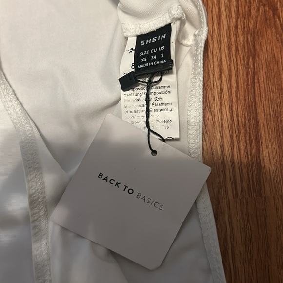 White bodysuit - Picture 4 of 4